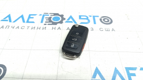 Key VW Passat b7 12-15 USA 4 buttons, folding, worn