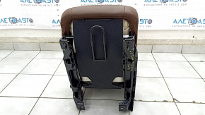 Rear row of seats 2nd row center Audi Q7 16 - brown leather, dry cleanable