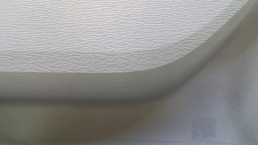 Door trim card front left Toyota Sienna 11-12 gray, with gray insert, armrest gray leather, whitened plastic, scratches