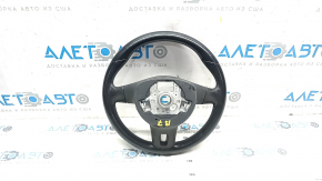 Naked steering wheel VW Passat b7 12-15 USA leather black, scuffs