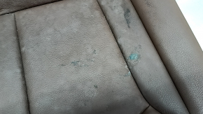 Rear row of seats 3 row Audi Q7 16 - brown leather, chip broken, dry cleaning required