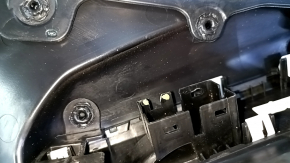 Door trim card front right Ford Escape MK4 20-22 black, with black insert, black handle, fabric armrest, gray molding, dents, bumps, scratches, abrasions, broken fastener