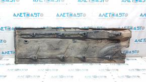 Right underbody protection VW Passat b7 12-15 USA tear in fastening, abrasions