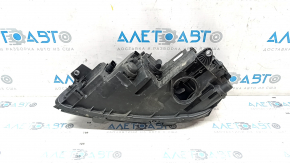 Headlight front right VW Passat b7 12-15 USA bare, halogen, sand, scratches, debris inside, no plug