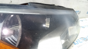 Headlight front right VW Passat b7 12-15 USA bare, halogen, sand, scratches, debris inside, no plug