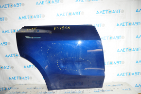 Door bare rear right Tesla Model Y 20-blue PPSB, dents, scratches, peeling paint