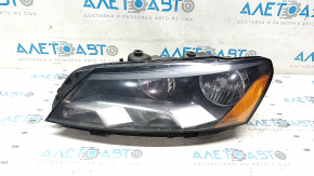 Headlight front left VW Passat b7 12-15 USA naked, halogen, sand, scratches