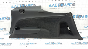 Right arch trim Audi Q7 16-19 black, broken fastening, scratches