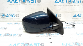 Side mirror right Dodge Journey 11- 5 pins, heated, blue PPS, broken housing, no fragment