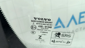Volvo XC90 16-22 windshield for camera, with camera heating, sand