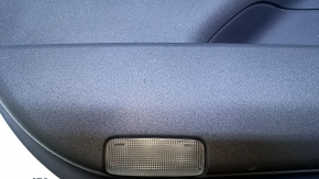 Door trim card front left Toyota Prius 50 16- black with beige insert, armrest black leather, bumps, dents, scratches, for dry cleaning