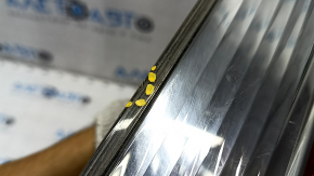 Light outer wing left Nissan Rogue 14-16 chip on glass, scuffed, crack