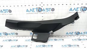 Rear pillar trim lower left Audi Q7 16- black, crack