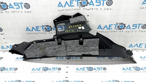 Rear pillar trim lower left Audi Q7 16- black, crack