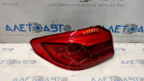 Light outer wing left BMW 5 G30 17-20 scratches, worn