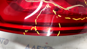 Light outer wing left BMW 5 G30 17-20 scratches, worn