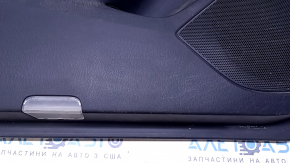 Door trim card front left Mazda 6 13-15 Sport black with black insert leather, armrest black leather, dents, scratches, abrasions, for dry cleaning