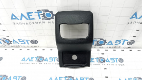 Rear center console trim Ford Fusion mk5 17-20 black, under air ducts, worn, broken fasteners