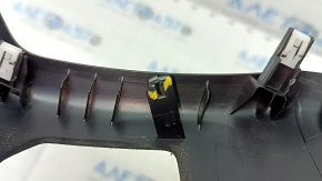 Rear center console trim Ford Fusion mk5 17-20 black, under air ducts, worn, broken fasteners