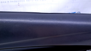 Door trim card front left Mazda 6 13-15 Sport black with black insert leather, armrest black leather, dents, bumps, scratches