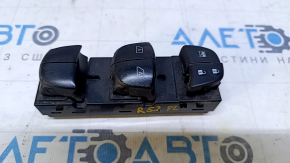Front left window lift control Nissan Pathfinder 13-20 black, 2 auto