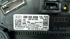 Audi Q7 instrument cluster 16-digital, 73k, scratches on glass