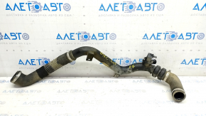 Left pipe Lincoln MKC 15- 2.0T long, assembled 3 parts, type 2, with valve