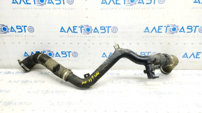 Left pipe Lincoln MKC 15- 2.0T long, assembled 3 parts, type 2, with valve
