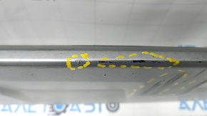 Front bumper lip central Audi Q7 16-19 silver, scratches, dents