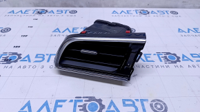 Left dashboard air duct deflector Toyota Camry v70 18- black with chrome, chrome swelled