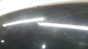 Bonnet bare Audi A4 B8 13-16 rest, steel, black LY9B, bump, scratches