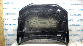 Bonnet bare Audi A4 B8 13-16 rest, steel, black LY9B, bump, scratches