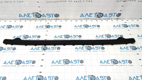 Rear bumper lip trim Audi Q7 16-19 black, structure, scratches