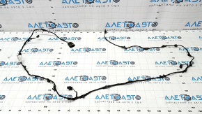 Audi Q7 16-19 front bumper wiring for 4 parking sensors, broken connector mount