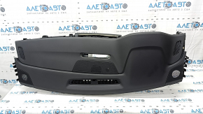 Torpedo front panel with AIRBAG Audi Q7 16-19 without projection, black leather