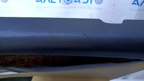 Door trim card rear right BMW X3 G01 18-21 beige leatherette, beige leather armrest, wood insert, bumps, scratches, dry cleaning
