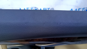 Door trim card rear right BMW X3 G01 18-21 beige leatherette, beige leather armrest, wood insert, bumps, scratches, dry cleaning