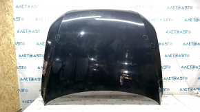 Bare hood Audi Q5 8R 13-17 rest, blue LX5R, aluminum, black LY9B, chips, scratches