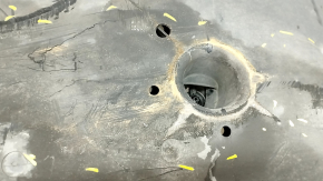 Right underbody protection VW Atlas 18 - dented, tears, dented fasteners