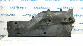 Left underbody protection VW Atlas 18 - dented, tears, dented fasteners