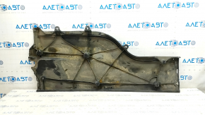 Left underbody protection VW Atlas 18 - dented, tears, dented fasteners