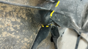 Left underbody protection VW Atlas 18 - dented, tears, dented fasteners
