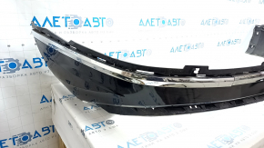 VW Atlas 18-20 rear bumper lip without parking sensors under towbar, R-Line, with moldings