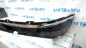 VW Atlas 18-20 rear bumper lip without parking sensors under towbar, R-Line, with moldings