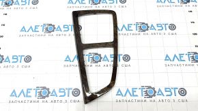 Audi Q7 16 center console trim - dark wood, type 2