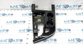 Center console trim Audi Q7 16 - black gloss, for polishing