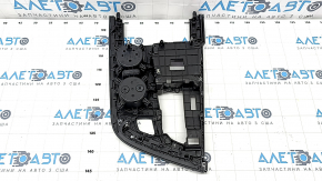 Center console trim Audi Q7 16 - black gloss, for polishing