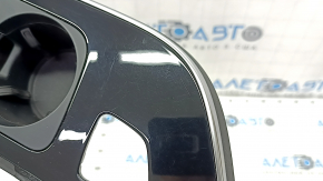 Center console trim Audi Q7 16 - black gloss, for polishing