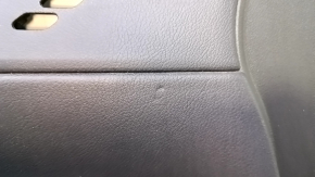 Door trim card front left Lexus ES300h ES350 13-18 leather black with black insert leather, armrest black leather, molding under wood gloss, under seat memory, scuffs, abrasions, scratches, bumps