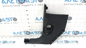 Front pillar trim left lower Audi Q7 16- black, worn